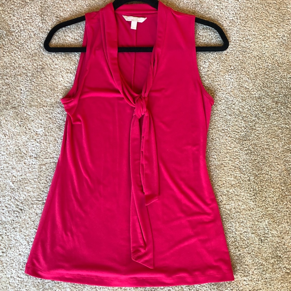 Banana Republic tie neck tank